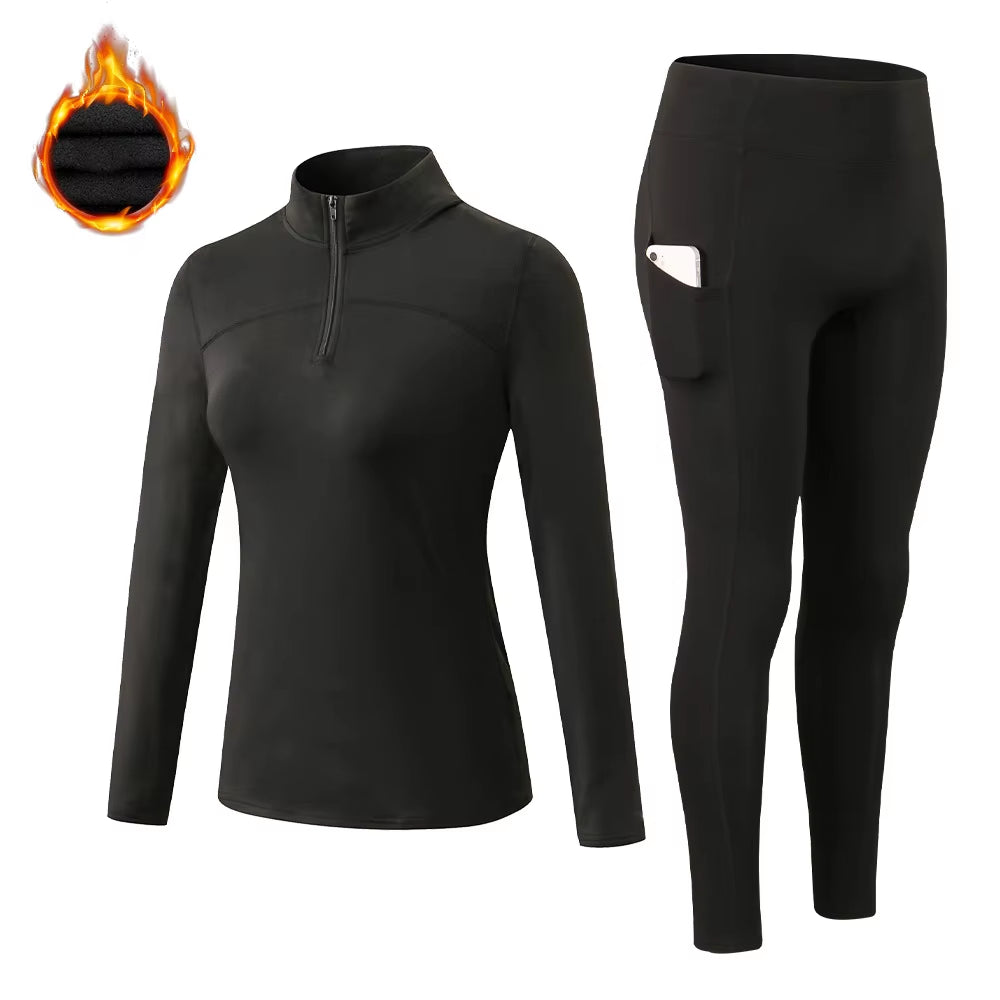 Women'S Thermal Underwear Set Long Johns for Women Thermal Clothing Second Skin Winter Female Warm Intimates