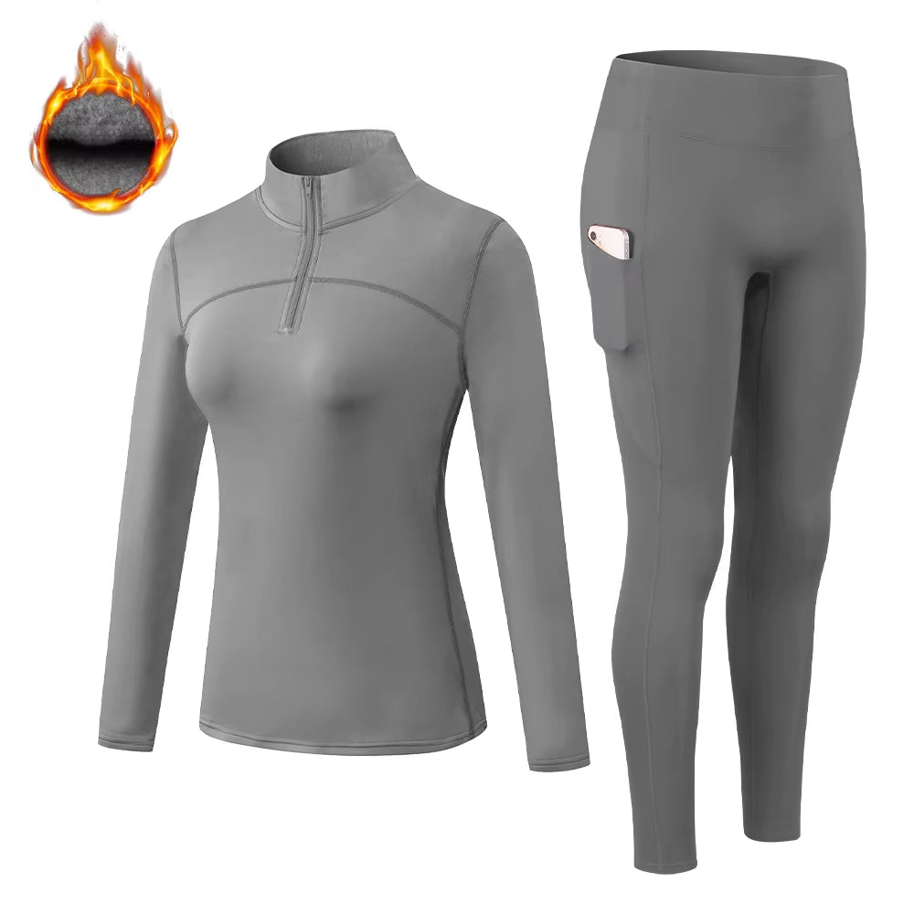 Women'S Thermal Underwear Set Long Johns for Women Thermal Clothing Second Skin Winter Female Warm Intimates