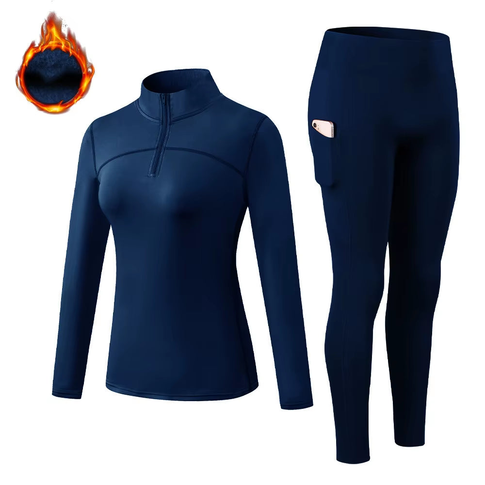 Women'S Thermal Underwear Set Long Johns for Women Thermal Clothing Second Skin Winter Female Warm Intimates