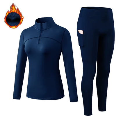 Women'S Thermal Underwear Set Long Johns for Women Thermal Clothing Second Skin Winter Female Warm Intimates